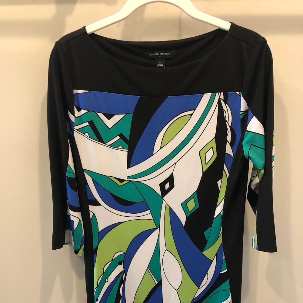 Banana Republic Factory dress, XS, 3/4 length sleeves.